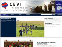 Tablet Screenshot of haslicevi.ch